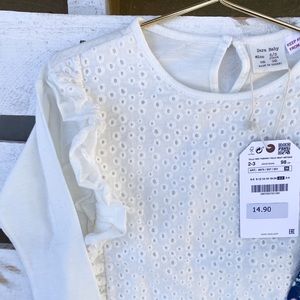 New long sleeve Zara shirt